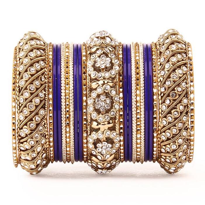 Set of 2 Solid Colored Bangle Set - Image 12