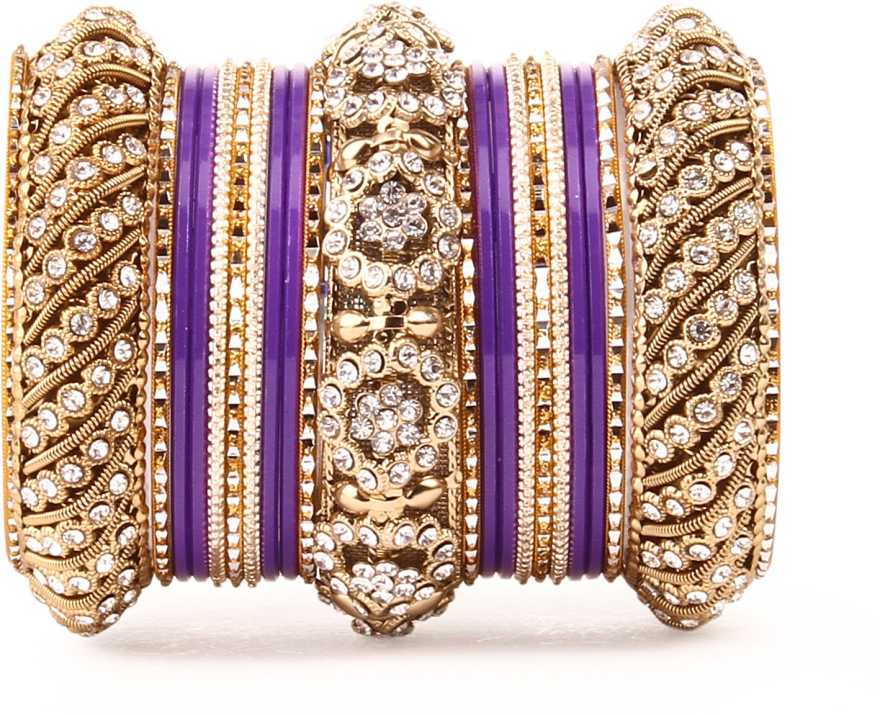 Set of 2 Solid Colored Bangle Set - Image 14