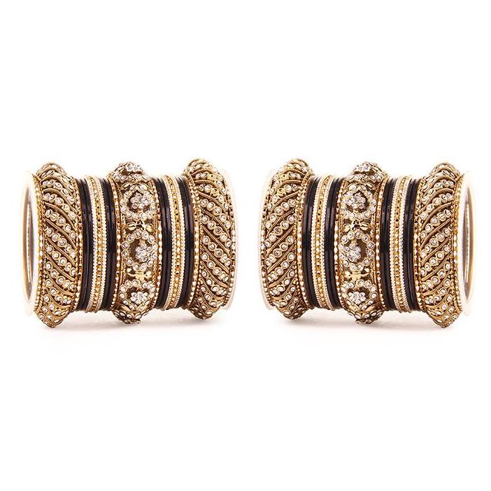 Set of 2 Solid Colored Bangle Set - Image 5