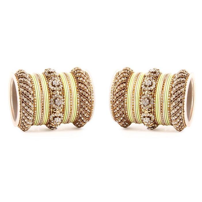 Set of 2 Solid Colored Bangle Set - Image 7