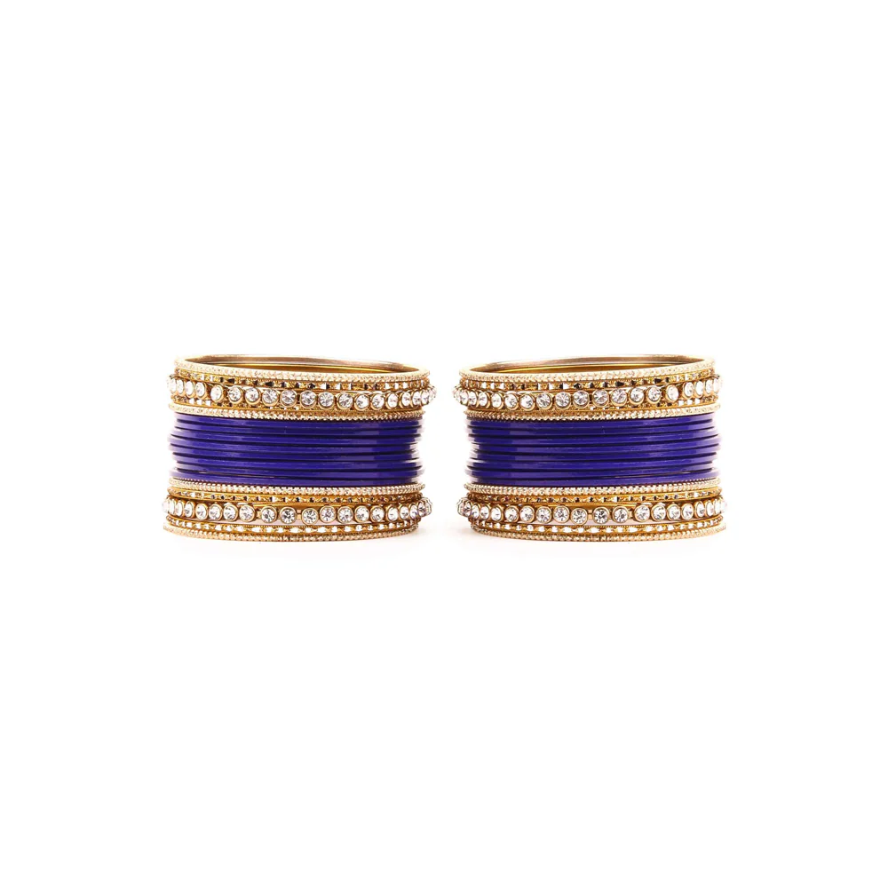 Simple Matte Textured Stone Bangle Set (Plus Size) - Image 8
