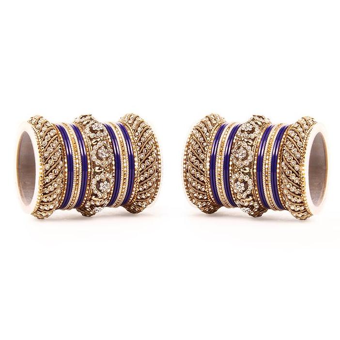 Set of 2 Solid Colored Bangle Set (Plus Size) - Image 11