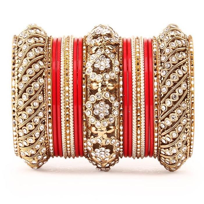 Set of 2 Solid Colored Bangle Set (Plus Size) - Image 4