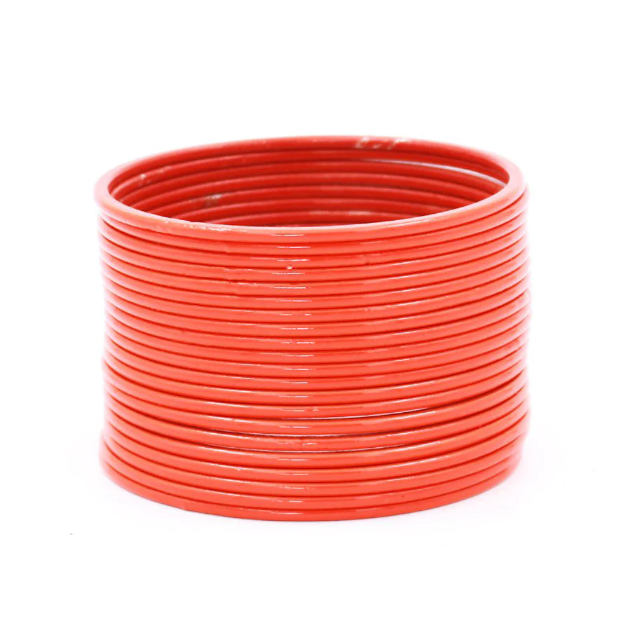Set of 24 Look-Like Glass Metal Bangles by Leshya - Image 19