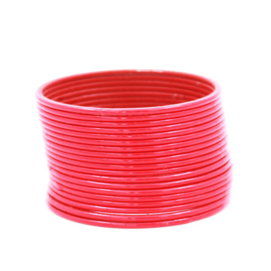 Set of 24 Look-Like Glass Metal Bangles by Leshya - Image 3