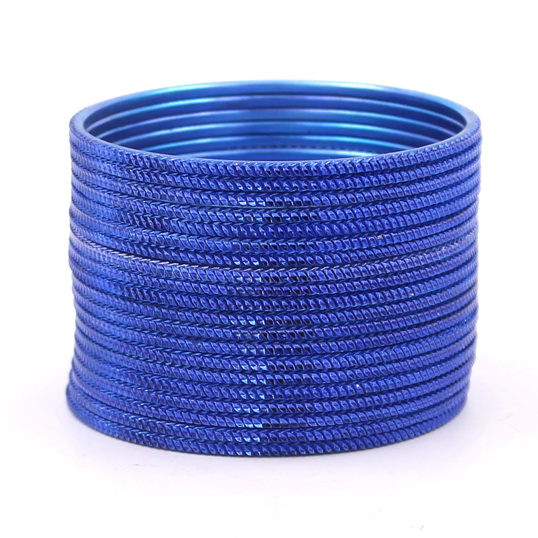 Set of 24 Shining Metal Bangles for Mixing by Leshya - Image 11