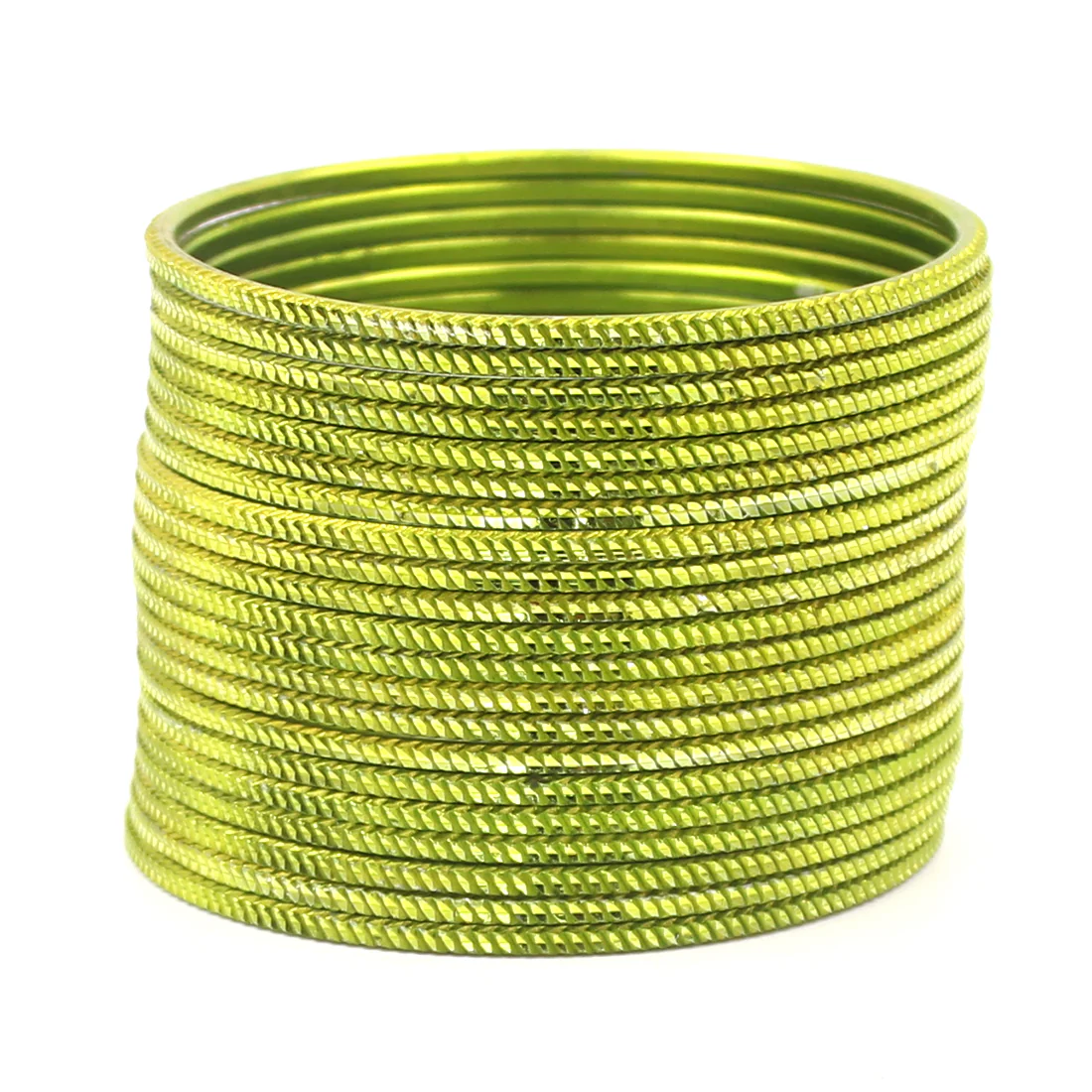 Set of 24 Shining Metal Bangles for Mixing by Leshya - Image 7