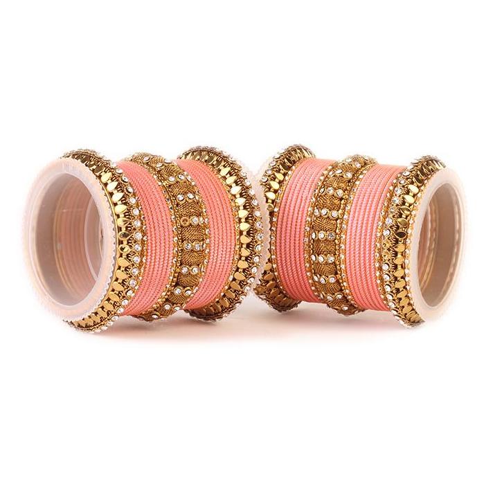 Set of 2 Traditional Solid Colored Bangle Set - Image 11